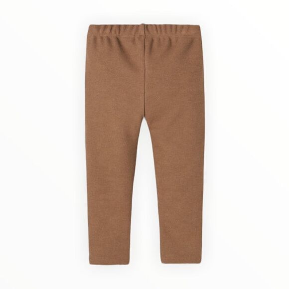 ZARA Kids | Brown | EXTRA LONG LEGGINGS - Picture 3 of 6
